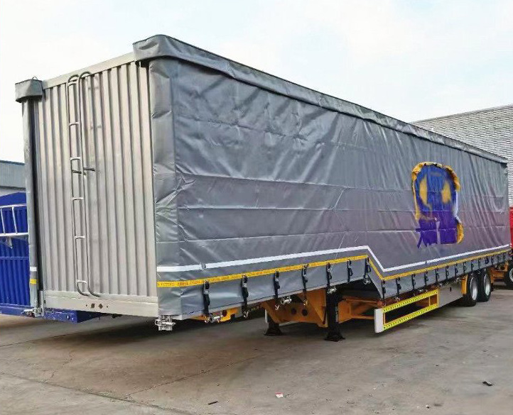 侧帘厢式半挂车